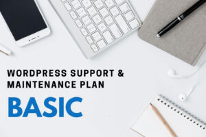 WordPress Support and Maintenance - basic - Digital Design Canvas