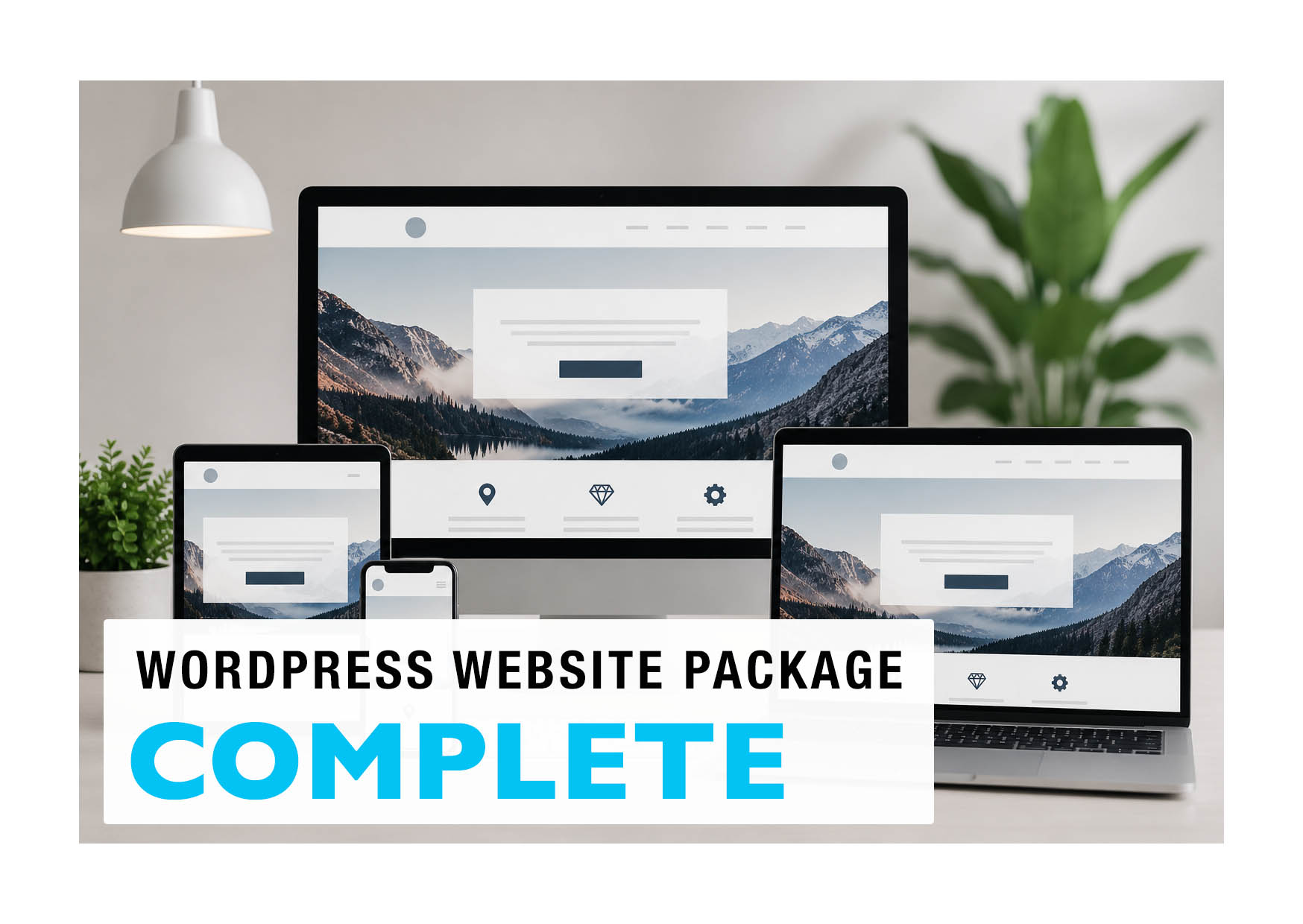 Complete Wordpress website package