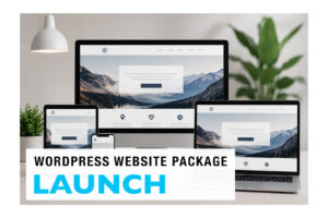 Launch Wordpress website package